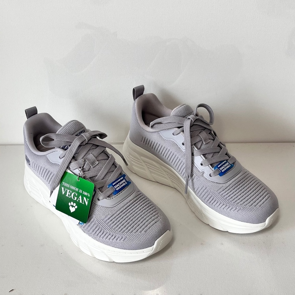 Skechers Bobs Sport B Flex Hi Flying Hi Washable Knit Lace-Up Sneakers